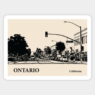 Ontario - California Sticker